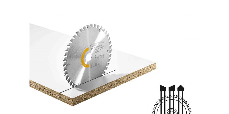 Fine Tooth Saw Blade 160mm x 1.8mm x 20mm 42 Tooth - HW 160x1.8x20 WD42