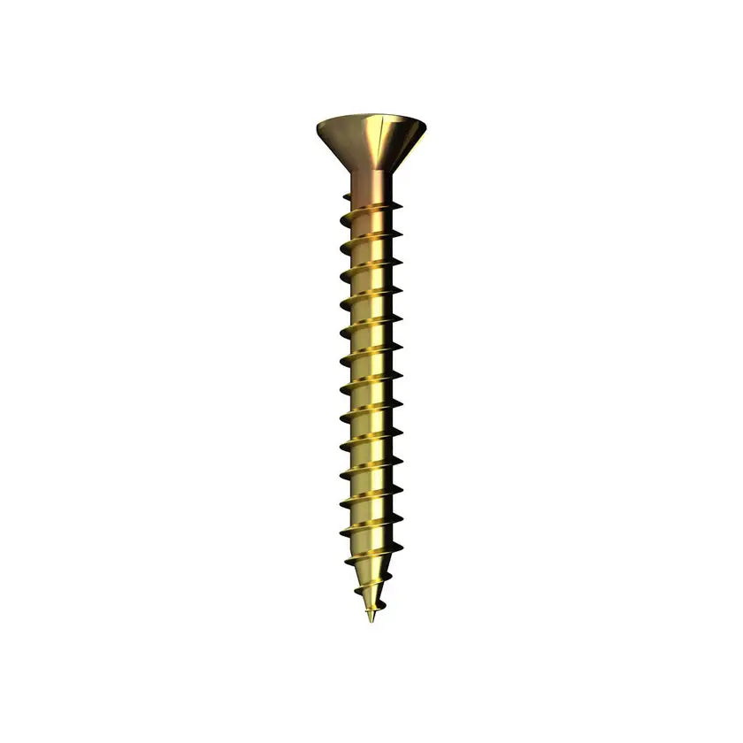 10G Chipboard Screws Yellow Zinc PH2 Bremick