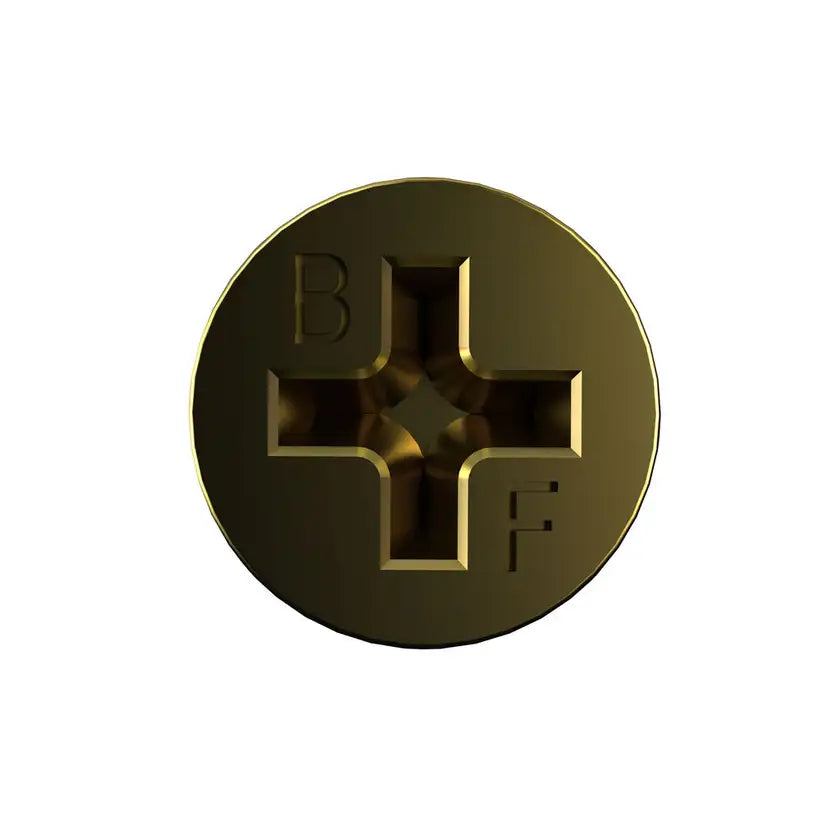 Bremick™ 10G Chipboard Screws Yellow Zinc PH2