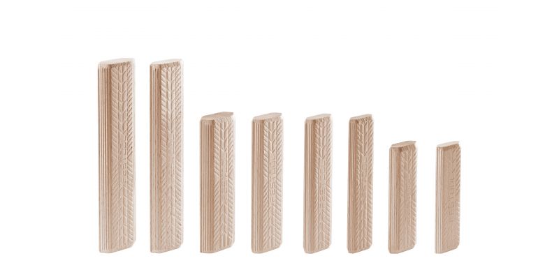 Beech Tenons 14 mm x 140 mm for DF 700 - 70 Pack - D14 x 140/70 BU