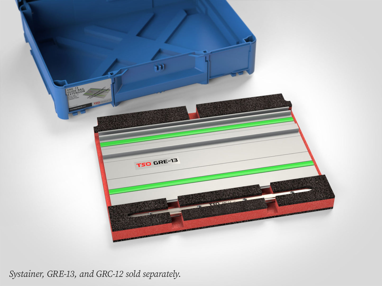 TSO Products Systainer Foam Insert for GRE-13 Guide Rail Extension