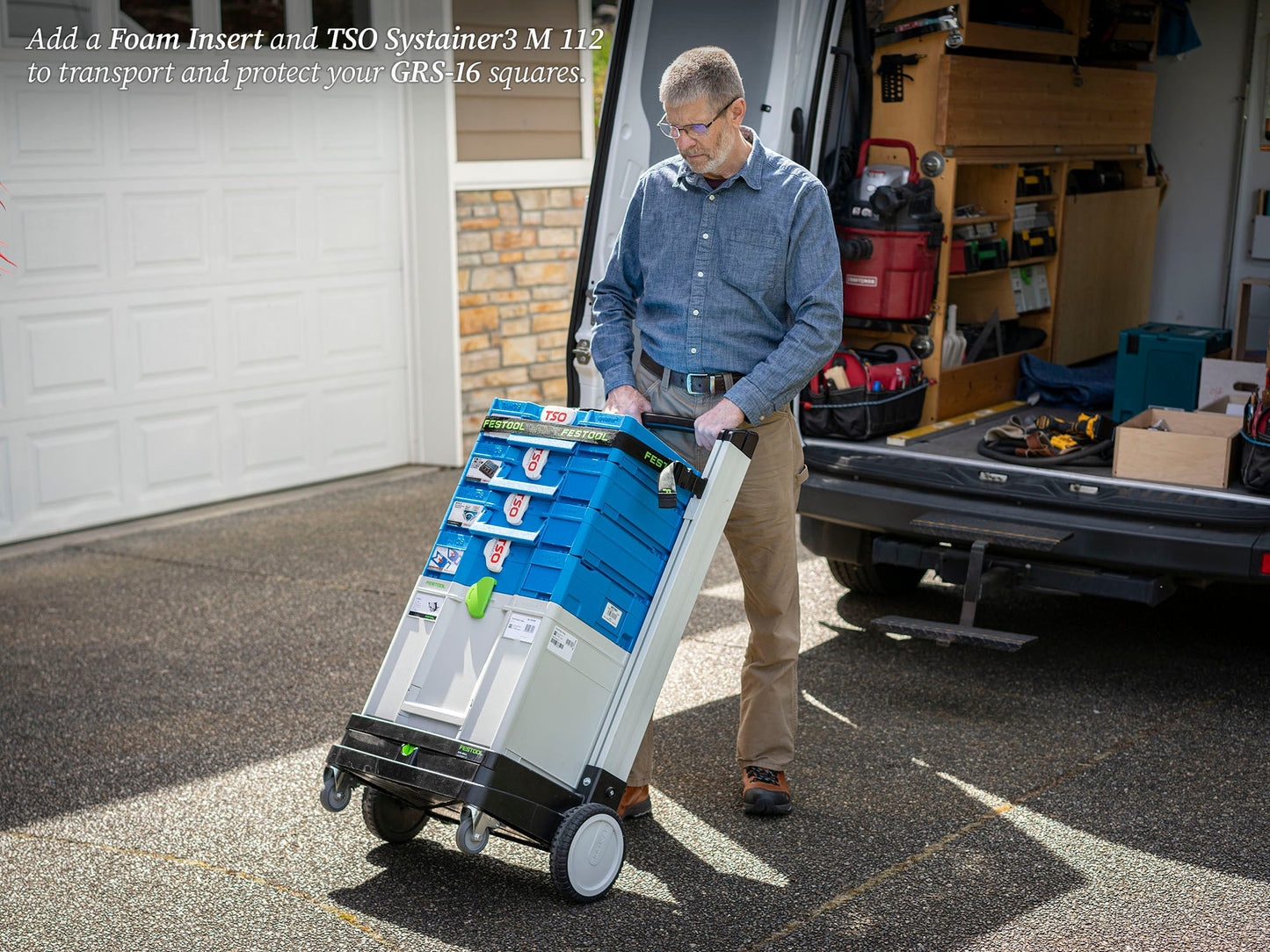 TSO Products GRS-16 Guide Rail Square