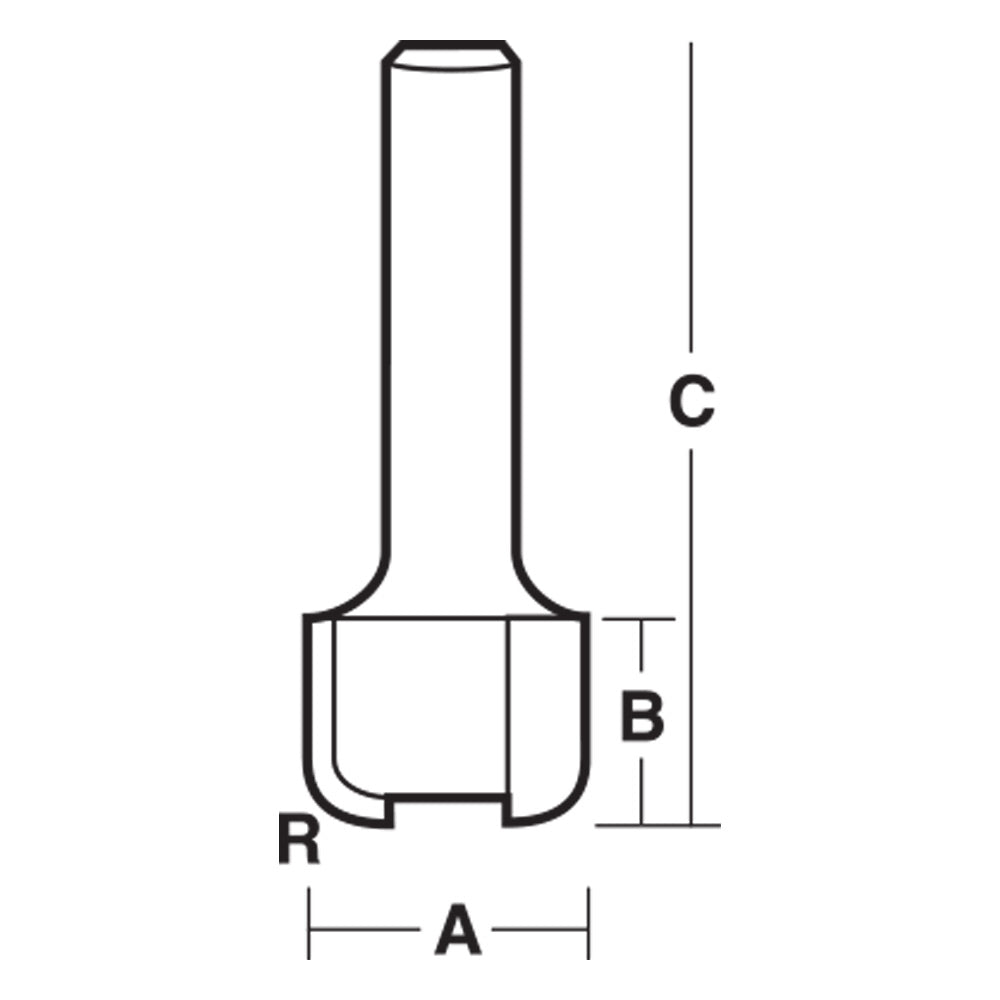 Dish/Bowl Cut Router Bits Carbitool