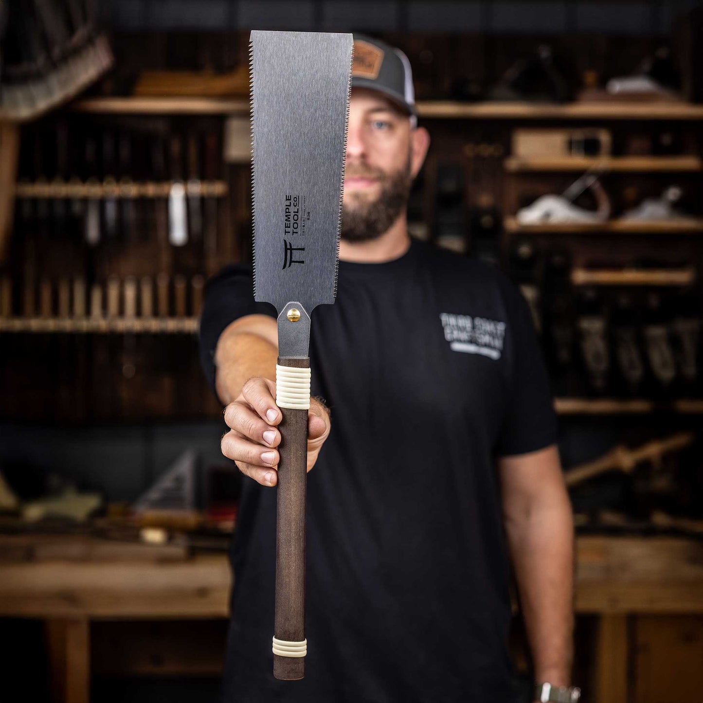 Temple Tool Co Japanese Ryoba Pull Saw | Double Edge | 240mm