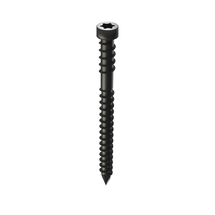 Black 304 Stainless Steel Spear Decking Screw Truss Head Bremick