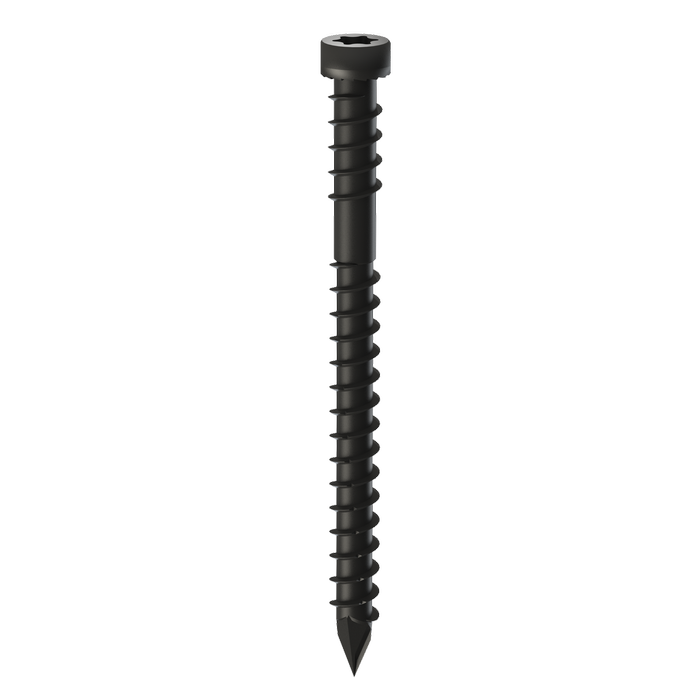 Black 304 Stainless Steel Spear Decking Screw Truss Head Bremick