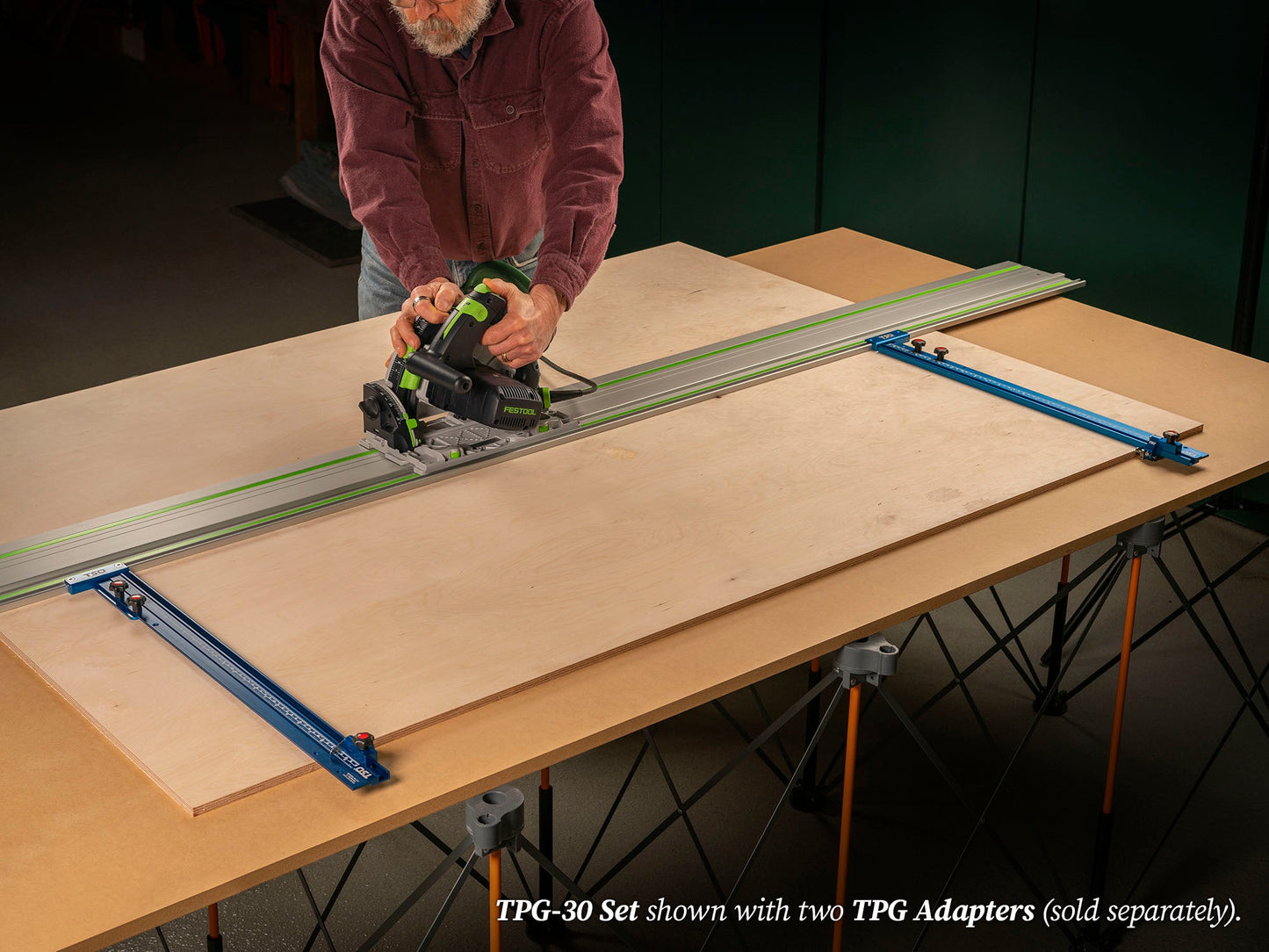 TSO Products 30"/762mm TPG Parallel Guide System - TPG-30 Set