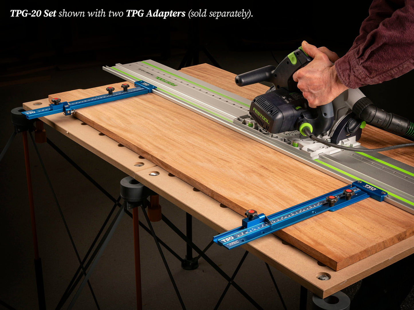 TSO Products 30"/762mm TPG Parallel Guide System - TPG-30 Set