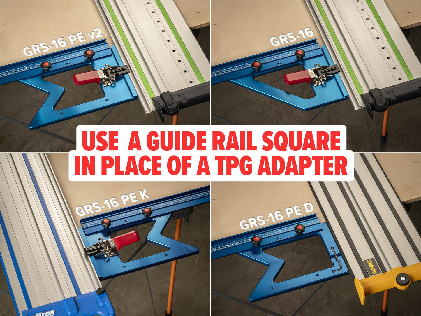 TSO Products 30"/762mm TPG Parallel Guide System - TPG-30 Set