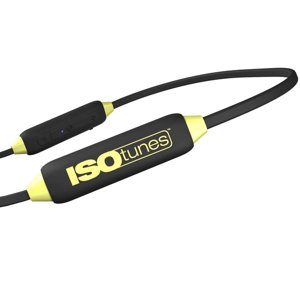 ISOtunes XTRA 2.0 Bluetooth Earbuds - Black/Safety Yellow