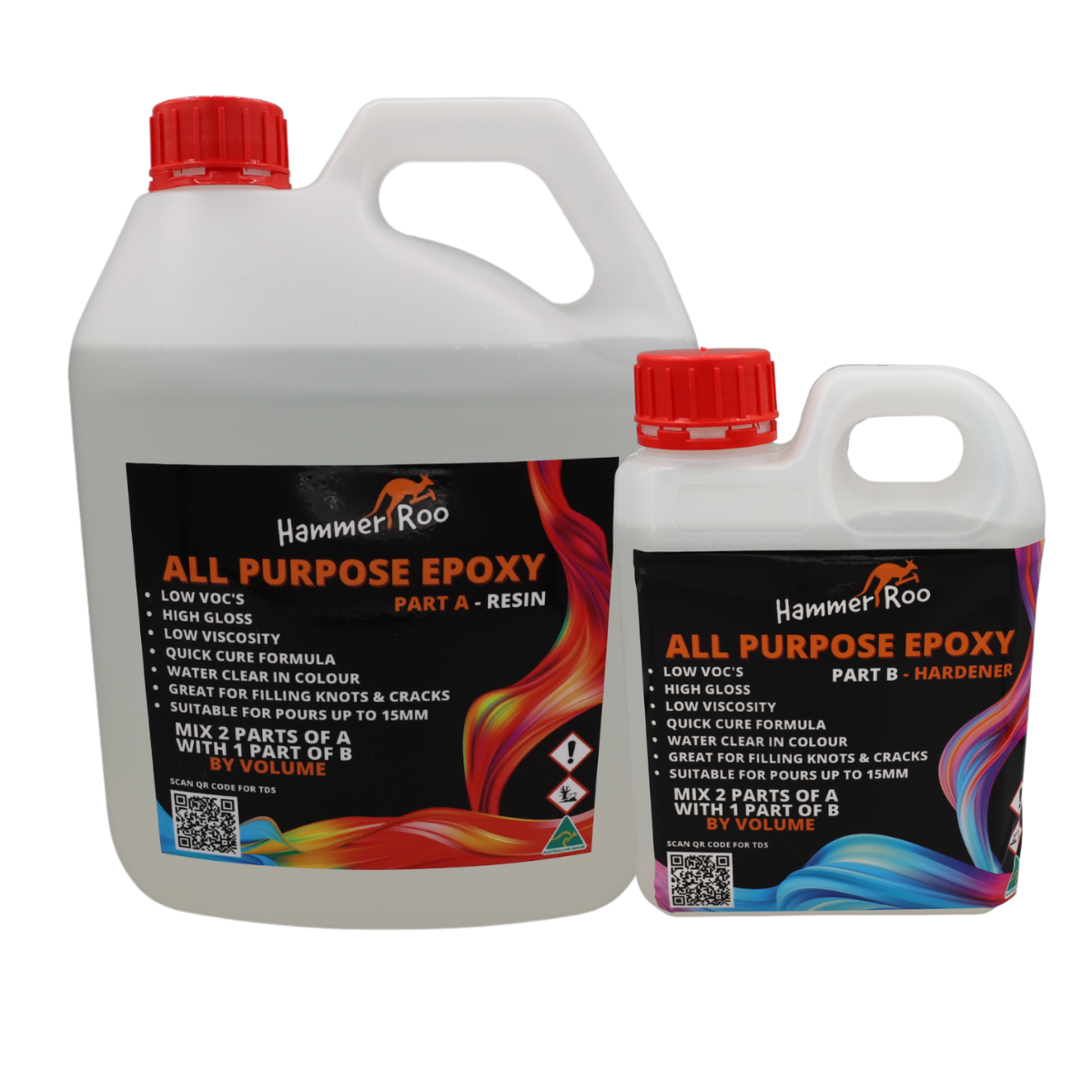 Hammer Roo All Purpose Epoxy Resin | 3L