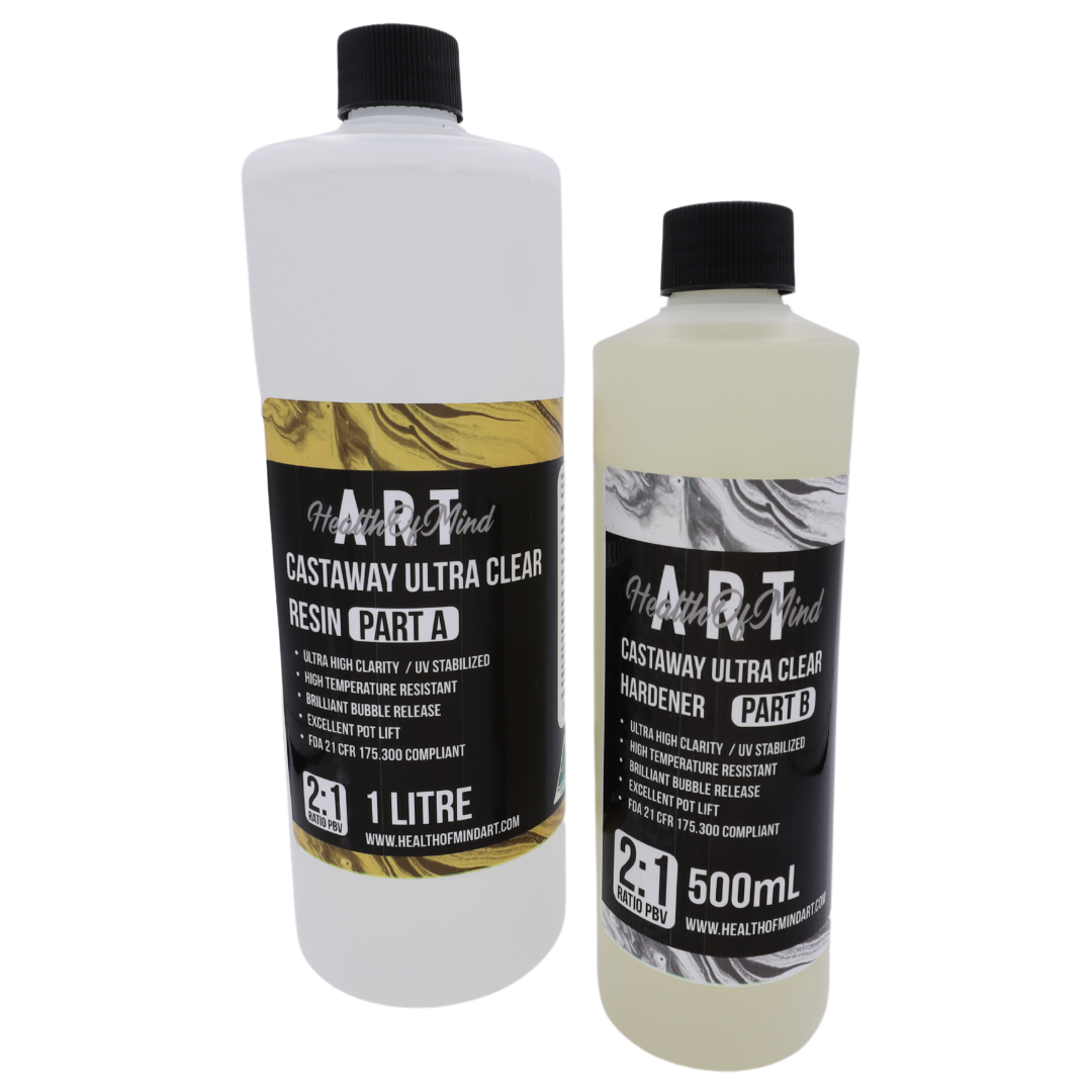 Cast Away Ultra Clear Resin 15L | Health of Mind