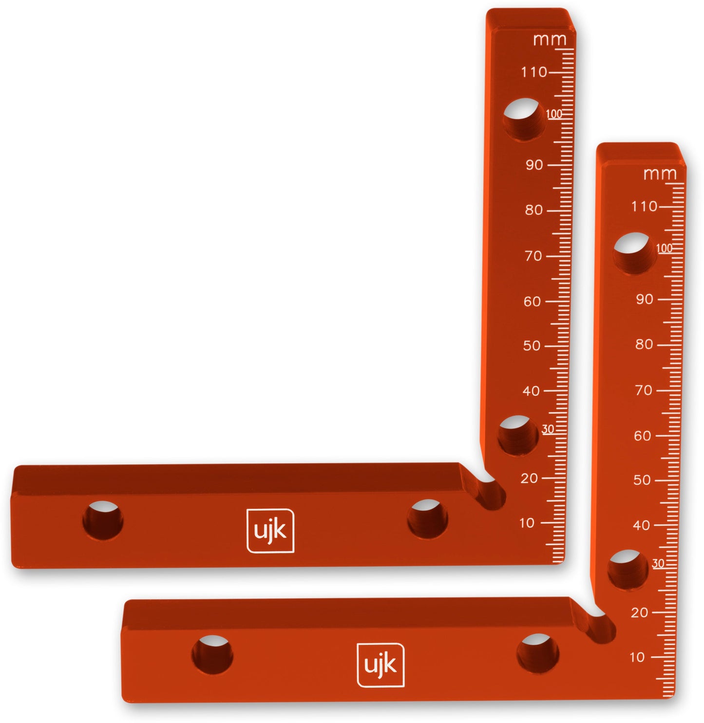 UJK  Assembly Squares 100mm With Clamping Holes(2)