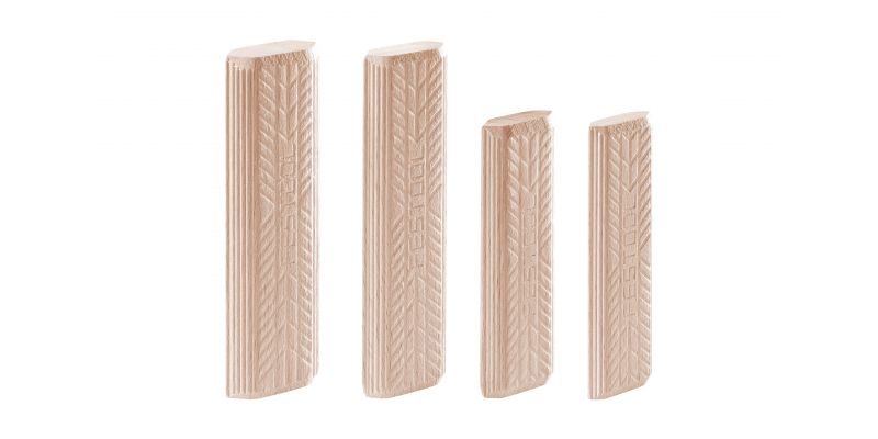 Beech Tenons 14 mm x 75 mm for DF 700 - 104 Pack  - D14 x 75/104 BU