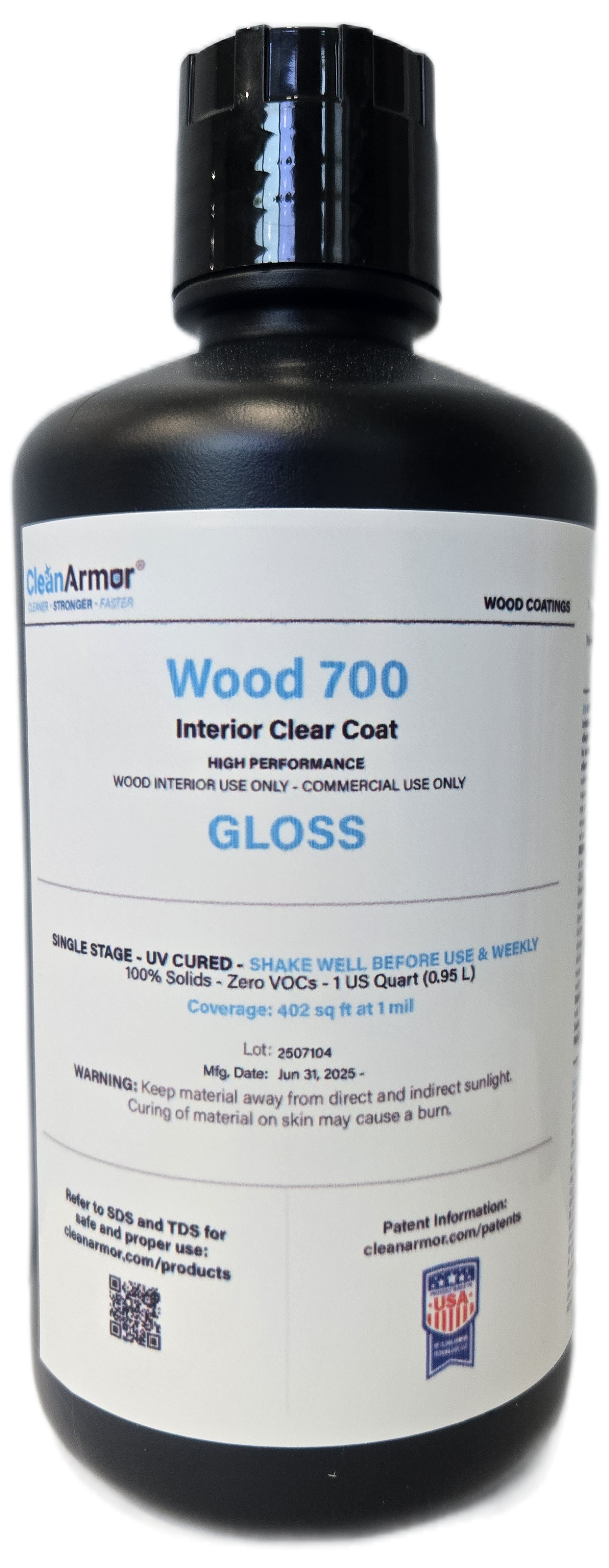 Clean Armor 700 Interior Clear Coat | Gloss