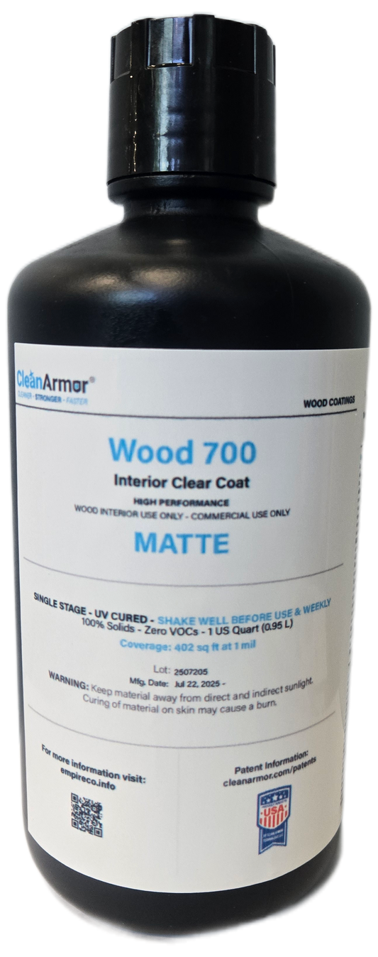Clean Armor 700 Interior Clear Coat | Matt