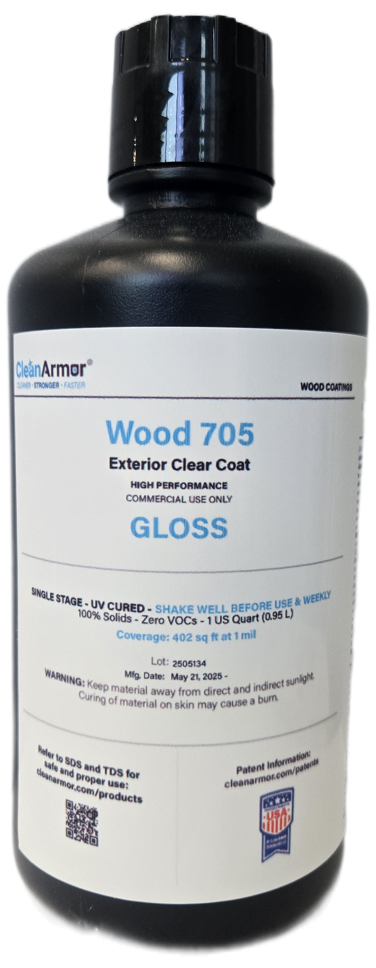 Clean Armor 705 Exterior Clear Coat | Gloss