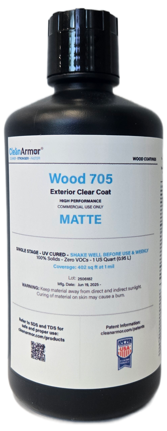 Clean Armor 705 Exterior Clear Coat | Matt