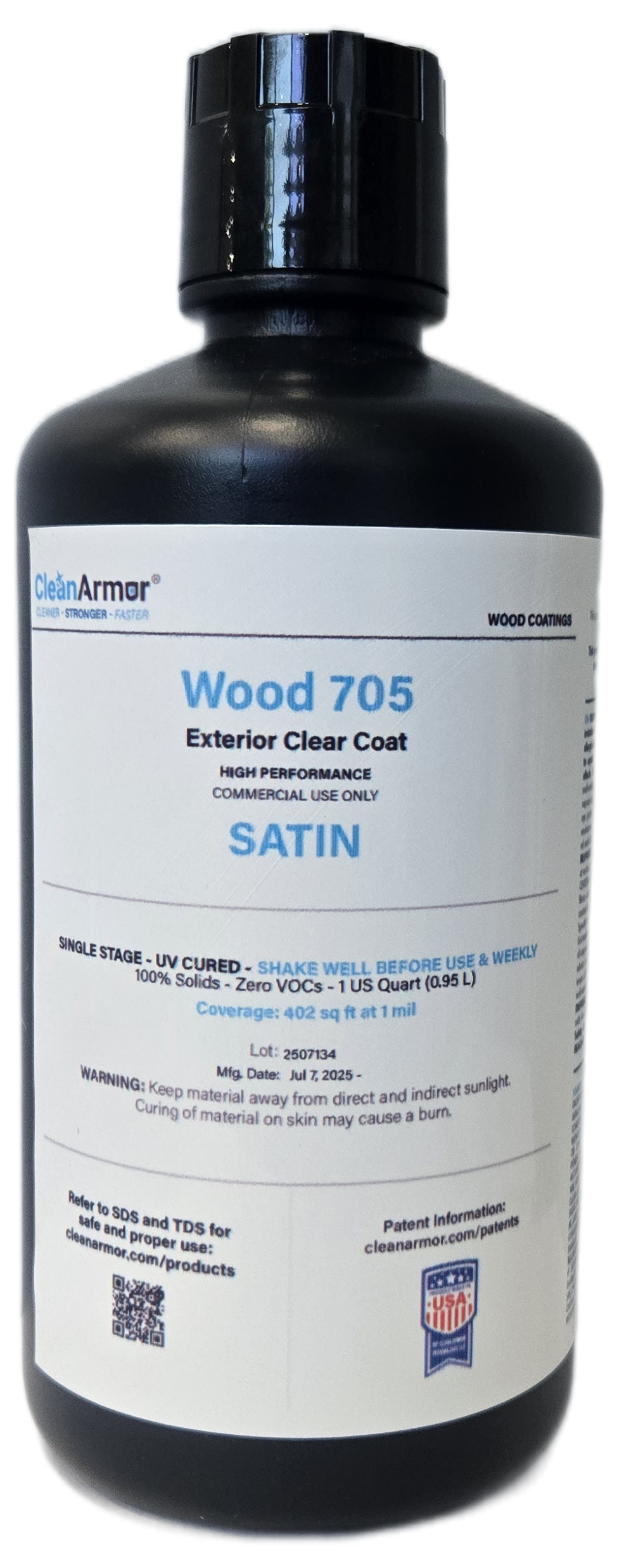 Clean Armor 705 Exterior Clear Coat | Satin