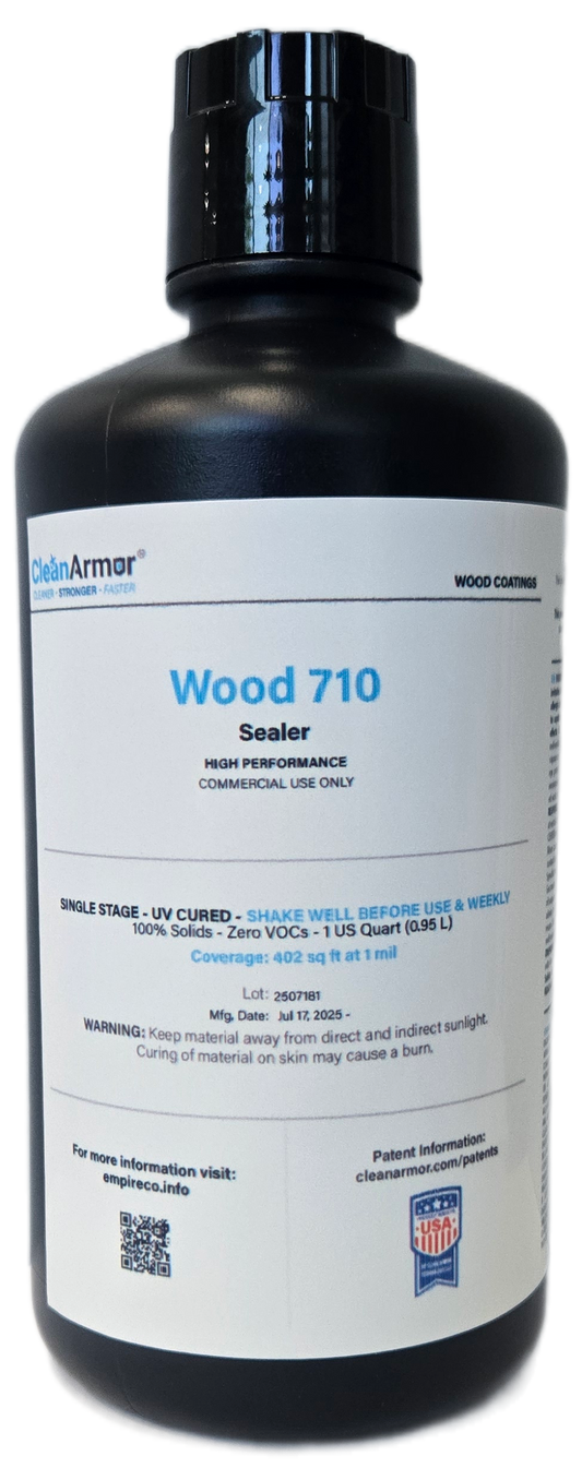 Clean Armor 710 Wood Sealer For Interior & Exterior