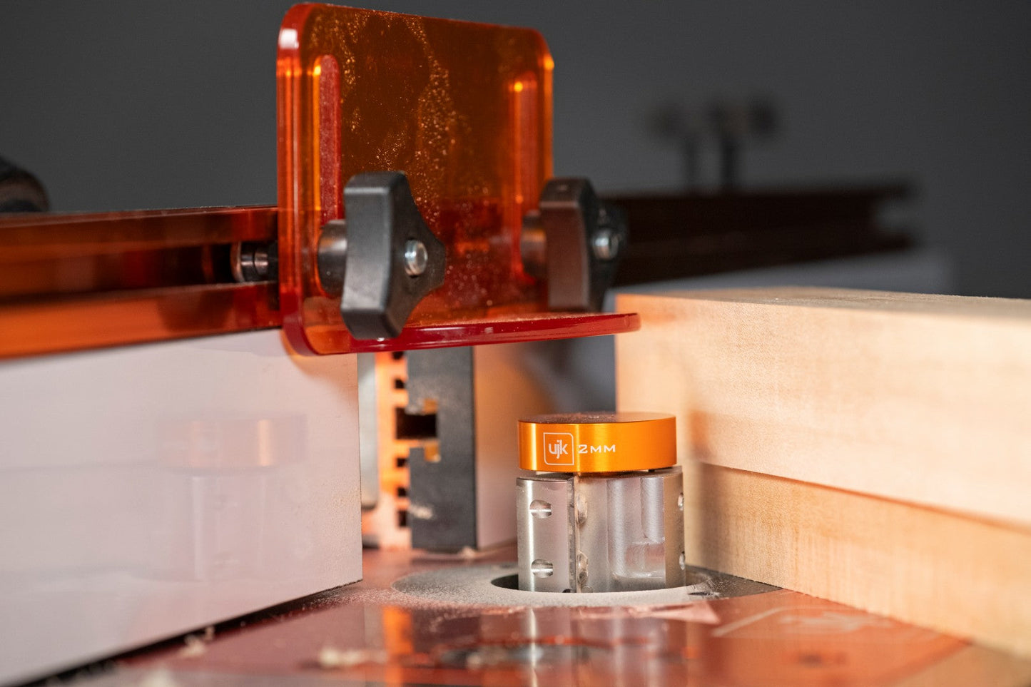 UJK Two Wing Rebate Cutter Imperial Collar Set - 1/2" Shank