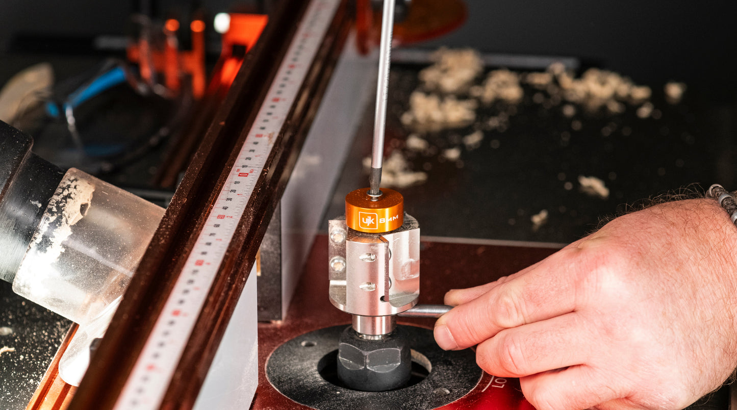 UJK Two Wing Rebate Cutter Imperial Collar Set - 1/2" Shank