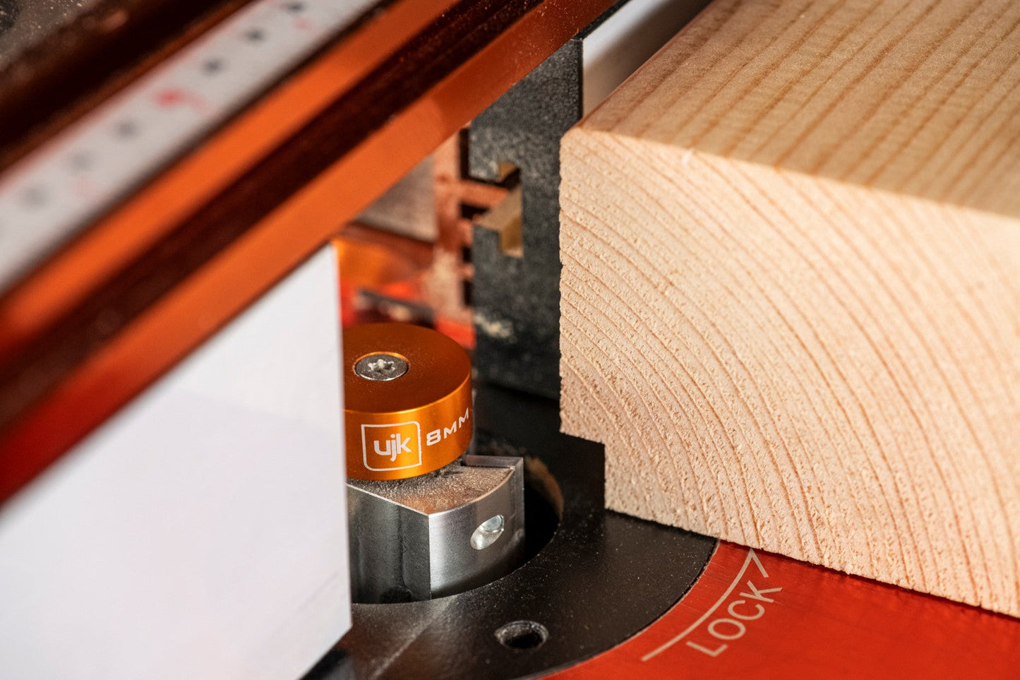 UJK Two Wing Rebate Cutter Imperial Collar Set - 1/2" Shank