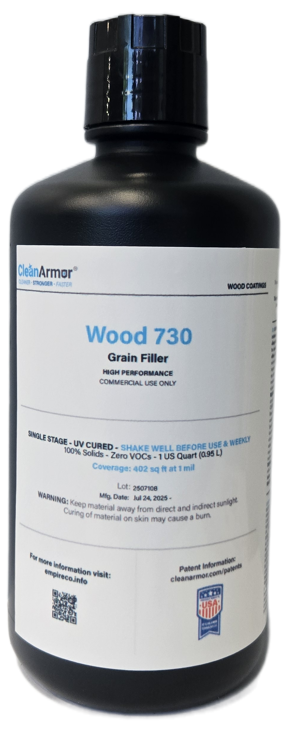 Clean Armor 730 Wood Grain Filler