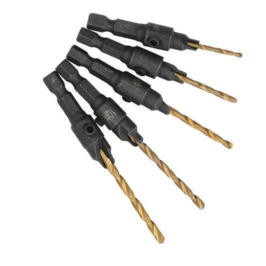 5 Piece Drill Countersink Set