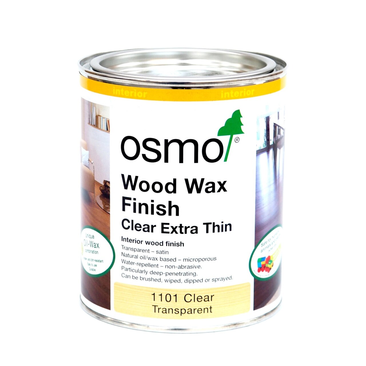 1101 Wood Wax Extra Thin 10L