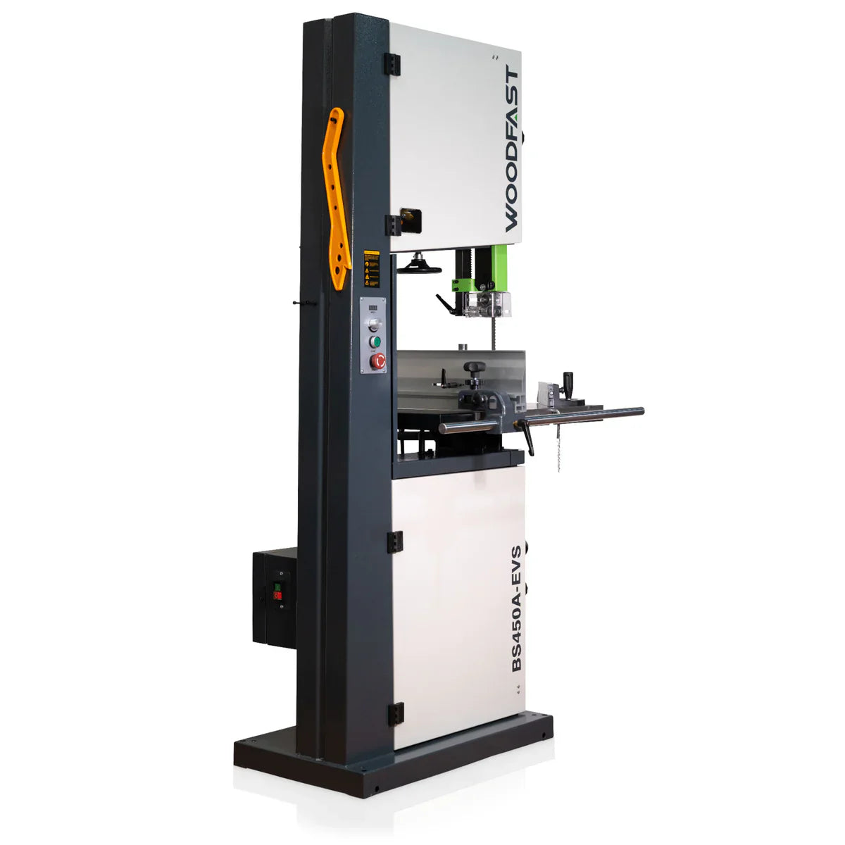 450mm (18") Deluxe Wood / Metal Bandsaw with Electronic Variable Speed 2.5HP 240V BS450A-EVS by Woodfast