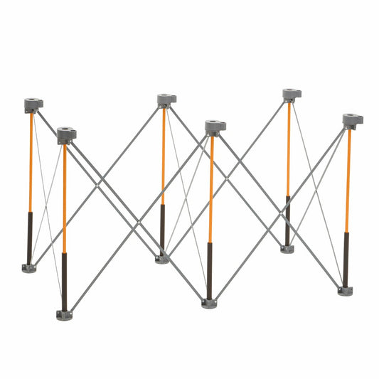 BORA Centipede Workstand 0.6m x 1.2m Unit, 4 X-Cups, 2 Clamps, C/S Bag