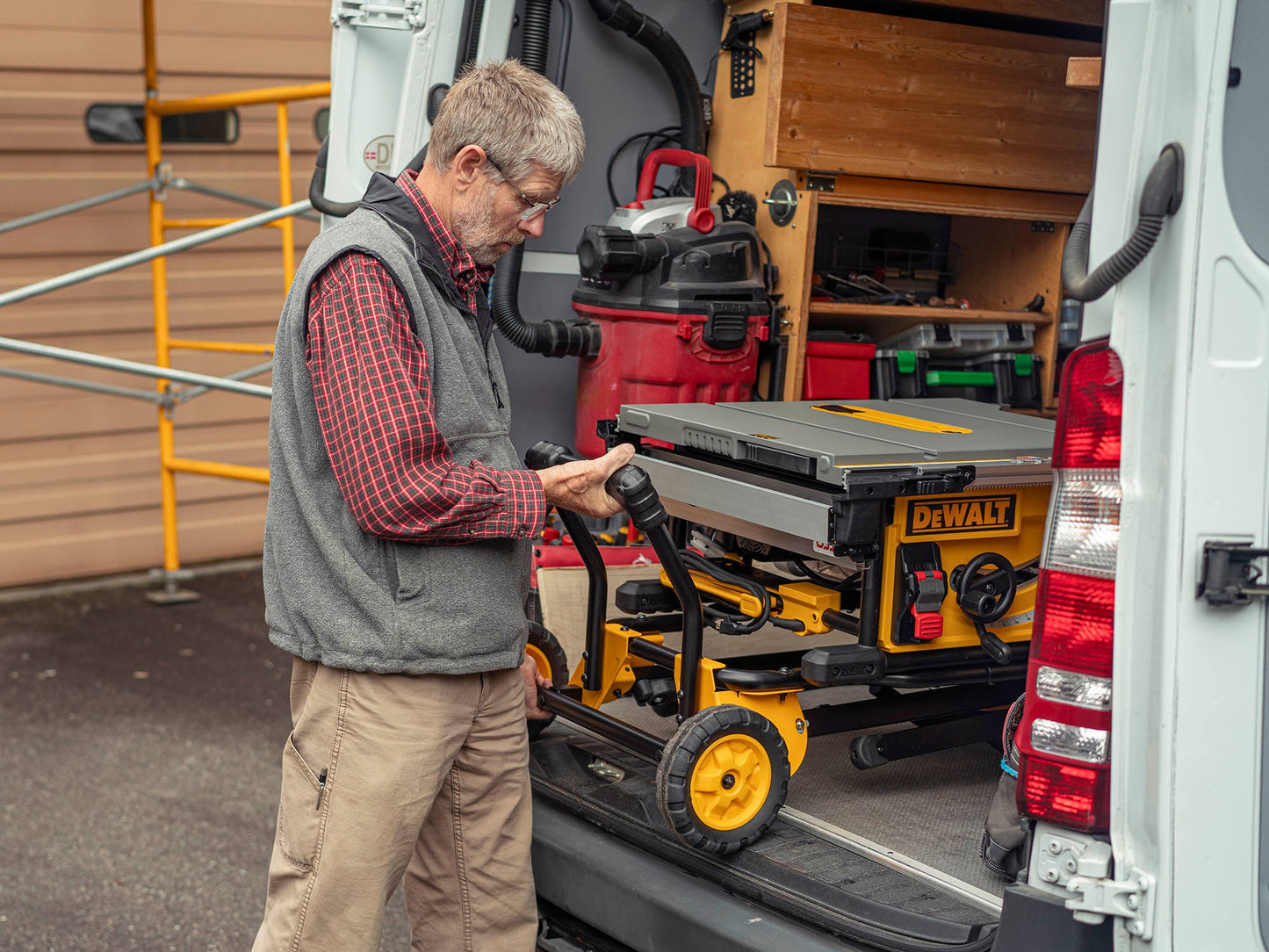 TSO Products Rip Fence with T-Slots for 250mm / 10" DEWALT Jobsite Table Saw (DWE7491-XE / DWE7491RS)