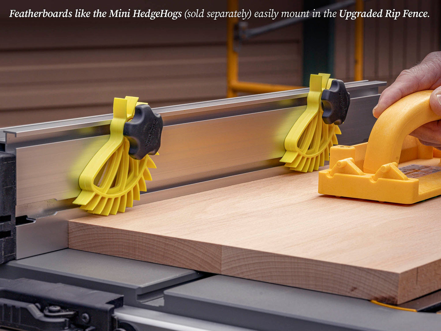 TSO Products Rip Fence with T-Slots for 250mm / 10" DEWALT Jobsite Table Saw (DWE7491-XE / DWE7491RS)