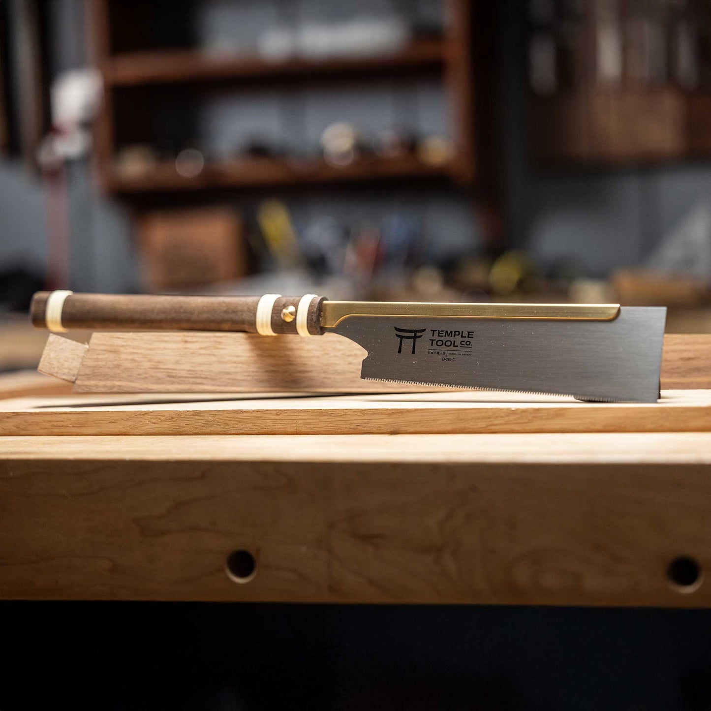 Temple Tool Co Japanese Dozuki Pull Saw | Fine Crosscut | 240mm