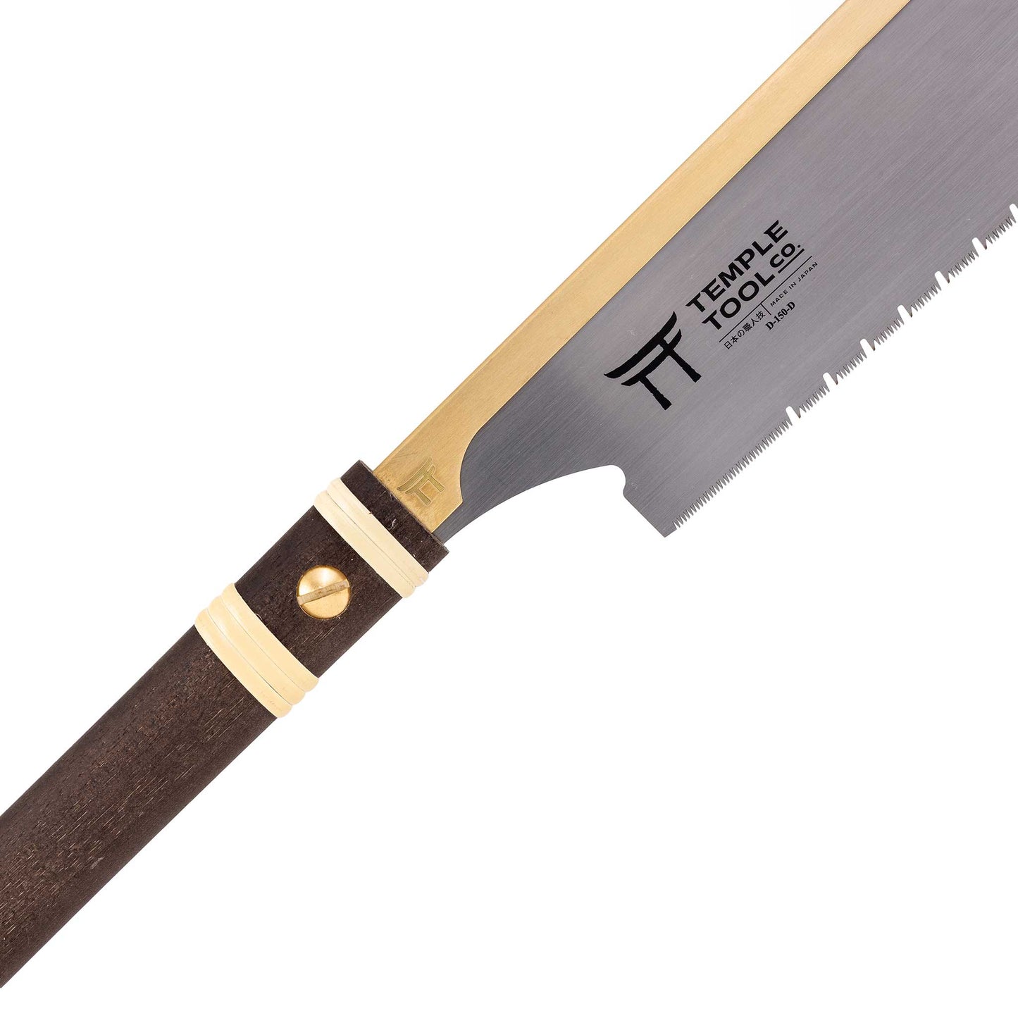 Temple Tool Co Japanese Dozuki Pull Saw | Fine Universal-Cut | 150mm