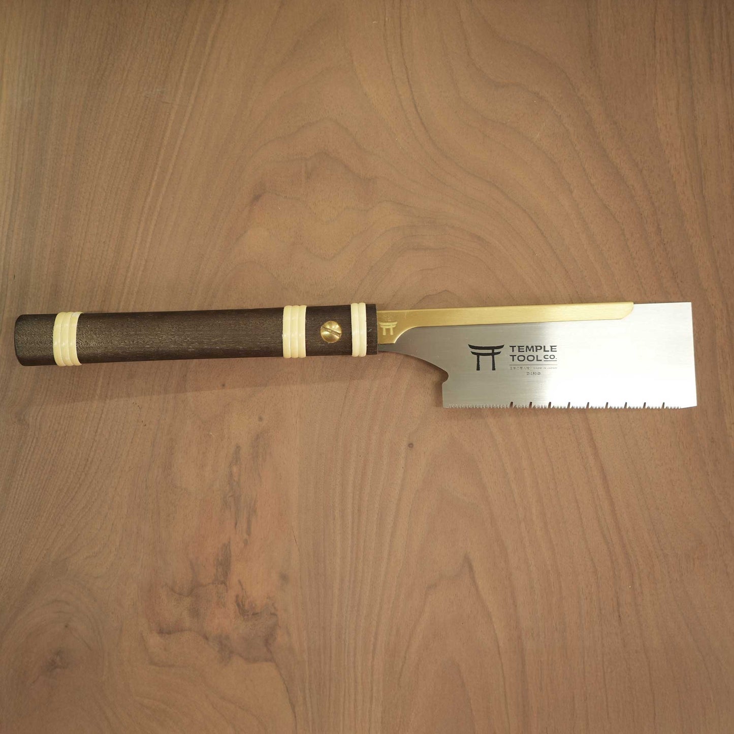 Temple Tool Co Japanese Dozuki Pull Saw | Fine Universal-Cut | 150mm