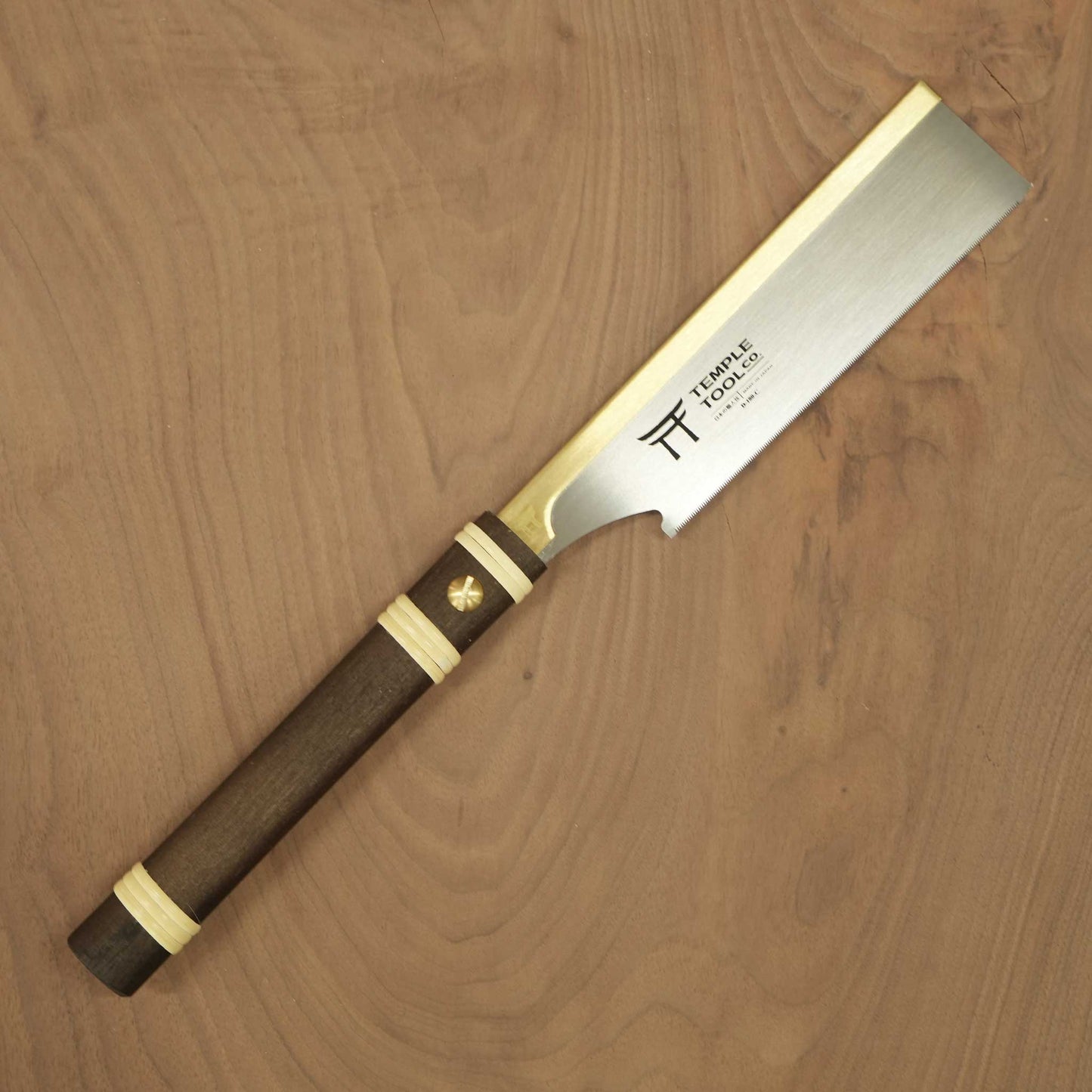 Temple Tool Co Japanese Dozuki Pull Saw | Ultra-Fine Crosscut | 180mm