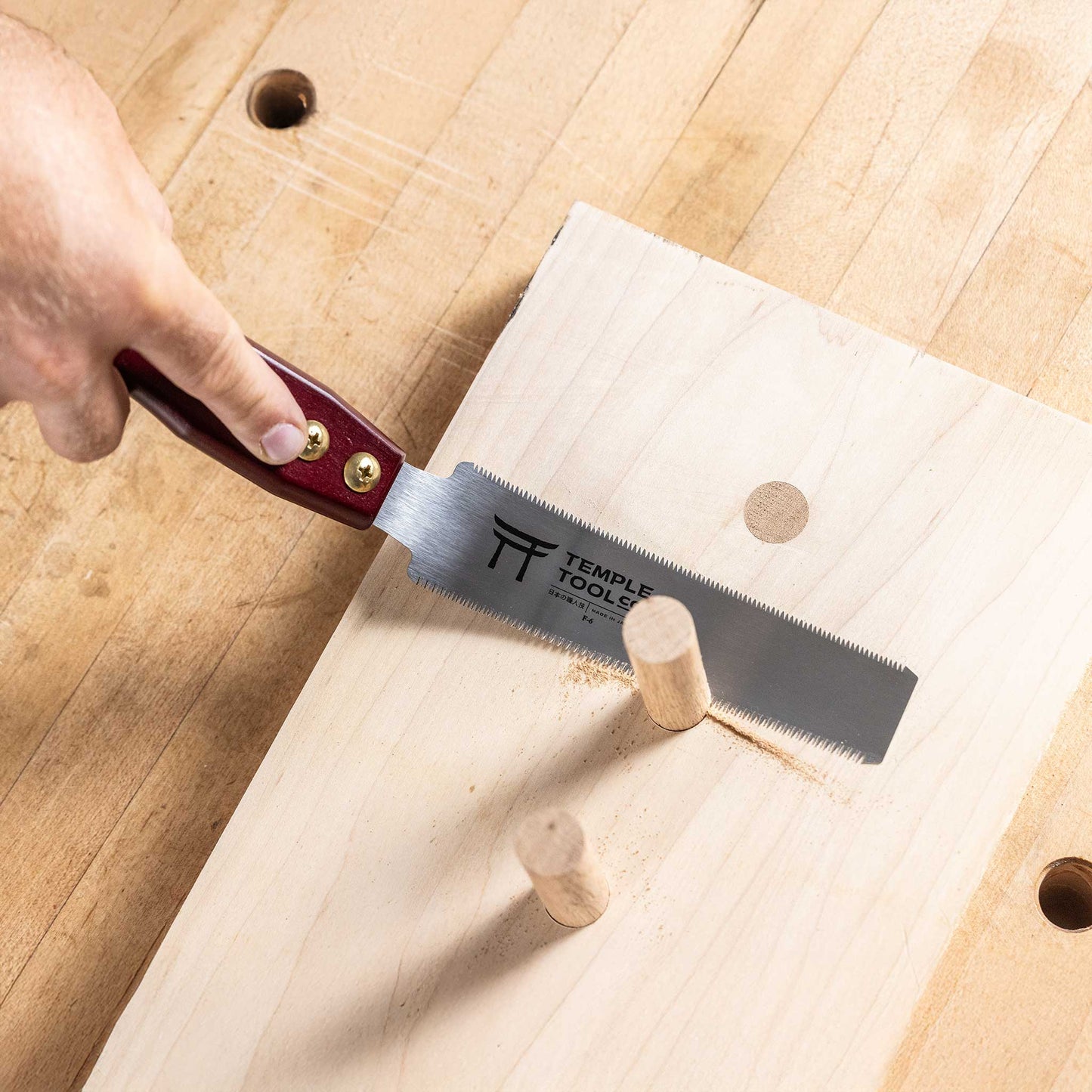 Temple Tool Co Japanese Flush Cut Pull Saw | 150mm