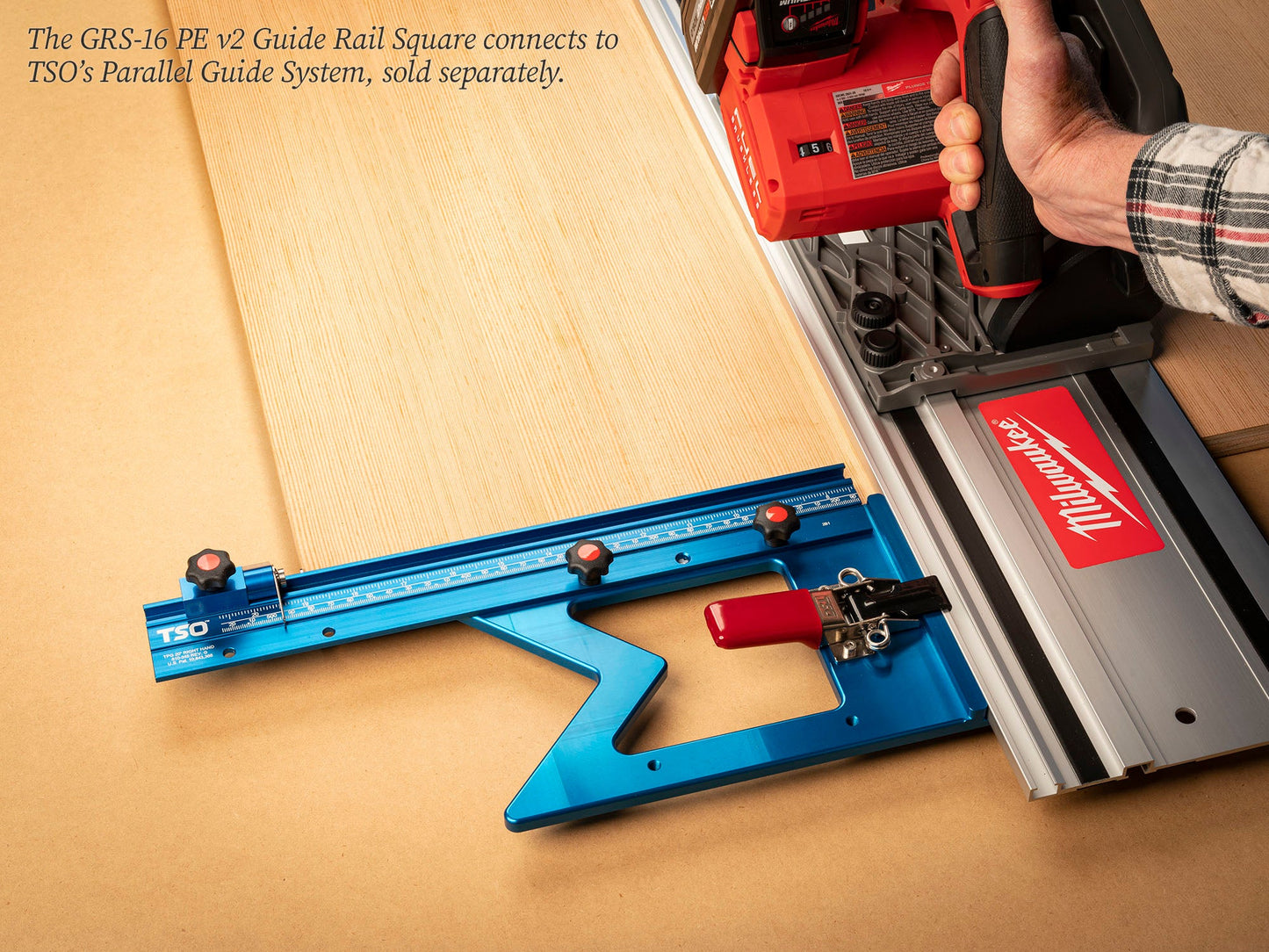 TSO Products GRS-16 PE v2 Guide Rail Square