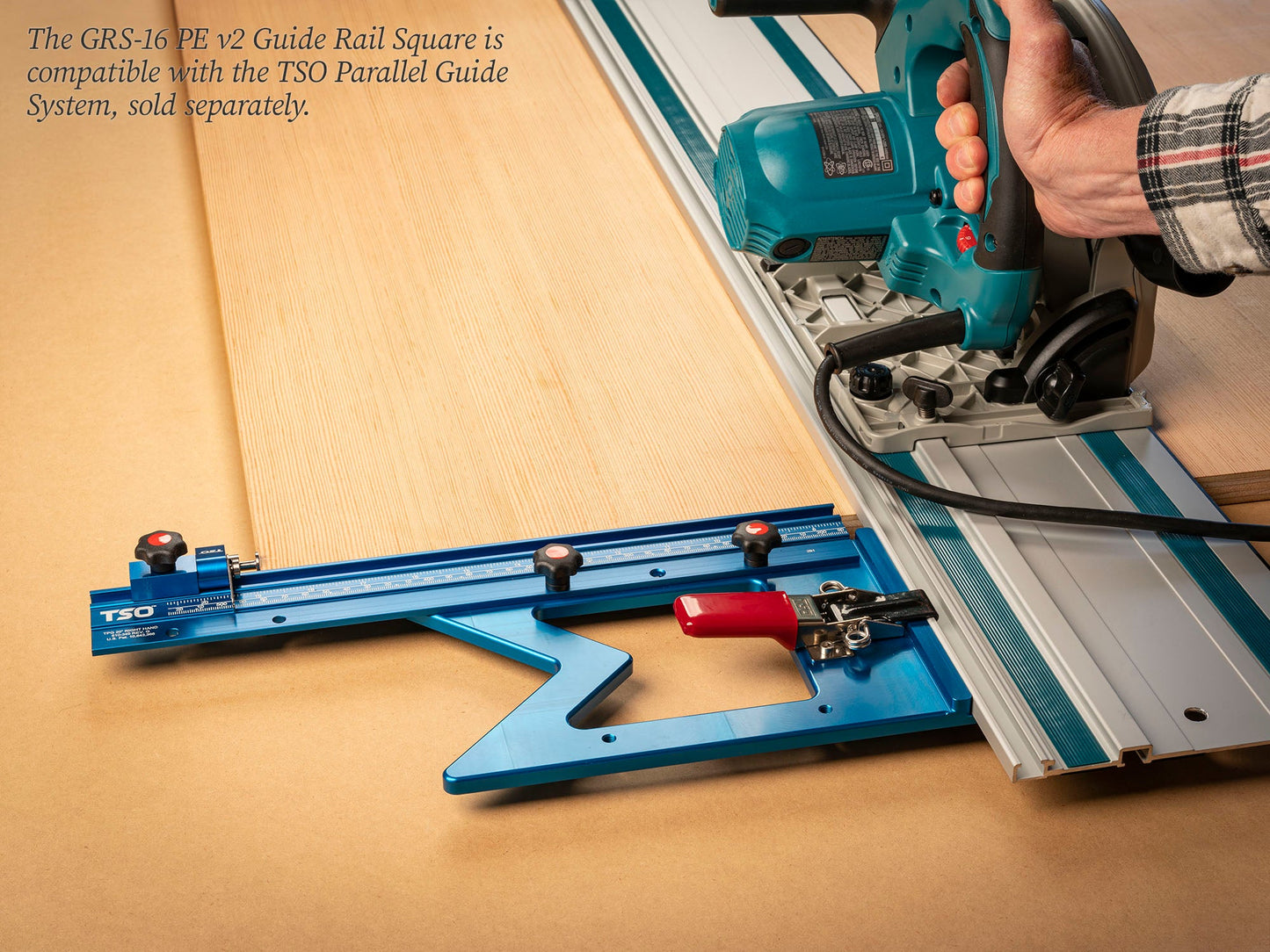 TSO Products GRS-16 PE v2 Guide Rail Square