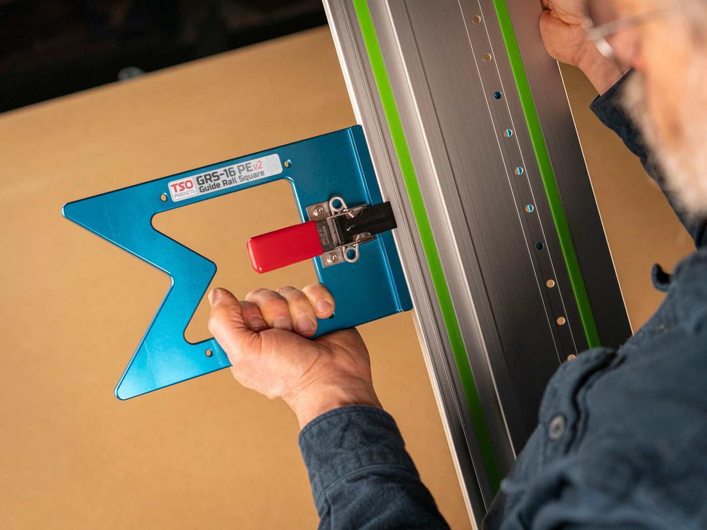 TSO Products GRS-16 PE v2 Guide Rail Square