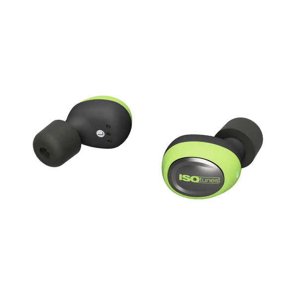 ISOtunes FREE 2.0 True Wireless Bluetooth Earbuds - Safety Green