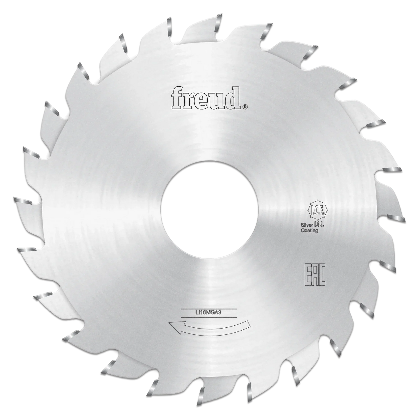 Freud Adjustable Scoring Saw Blade - 80mm Diameter - 12 + 12 Tooth - 20mm Bore - LI16M GA3