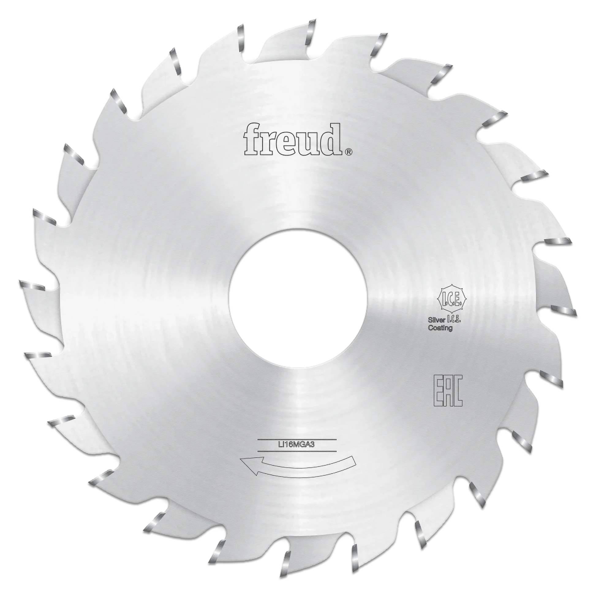 Freud Adjustable Scoring Saw Blade - 80mm Diameter - 12 + 12 Tooth - 20mm Bore - LI16M GA3