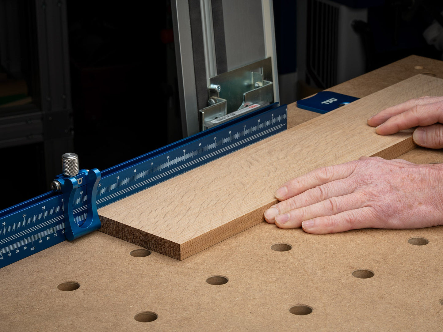 TSO Products 1200mm Multifunction Workbench Fence & Stop Set