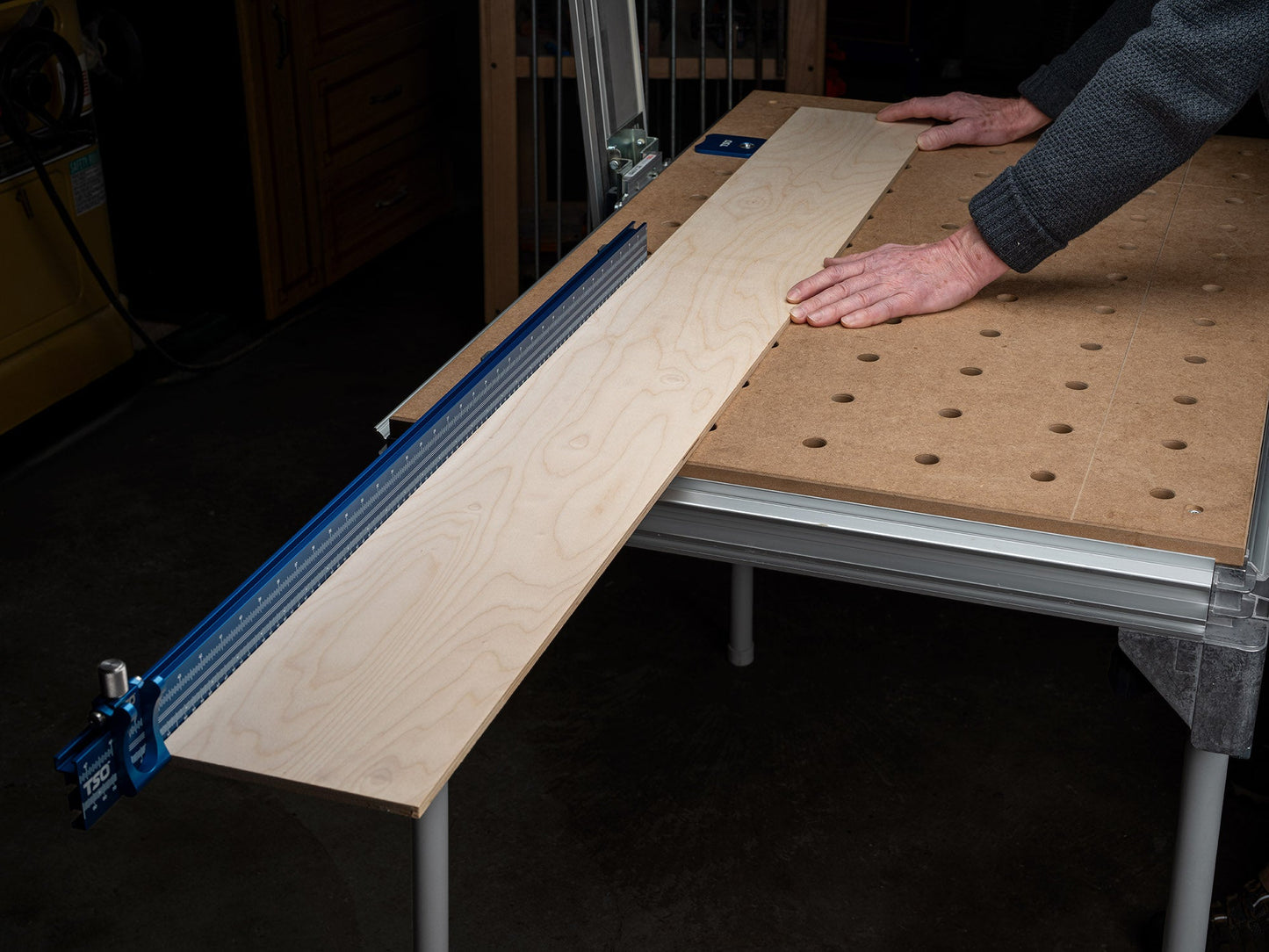 TSO Products 1200mm Multifunction Workbench Fence & Stop Set