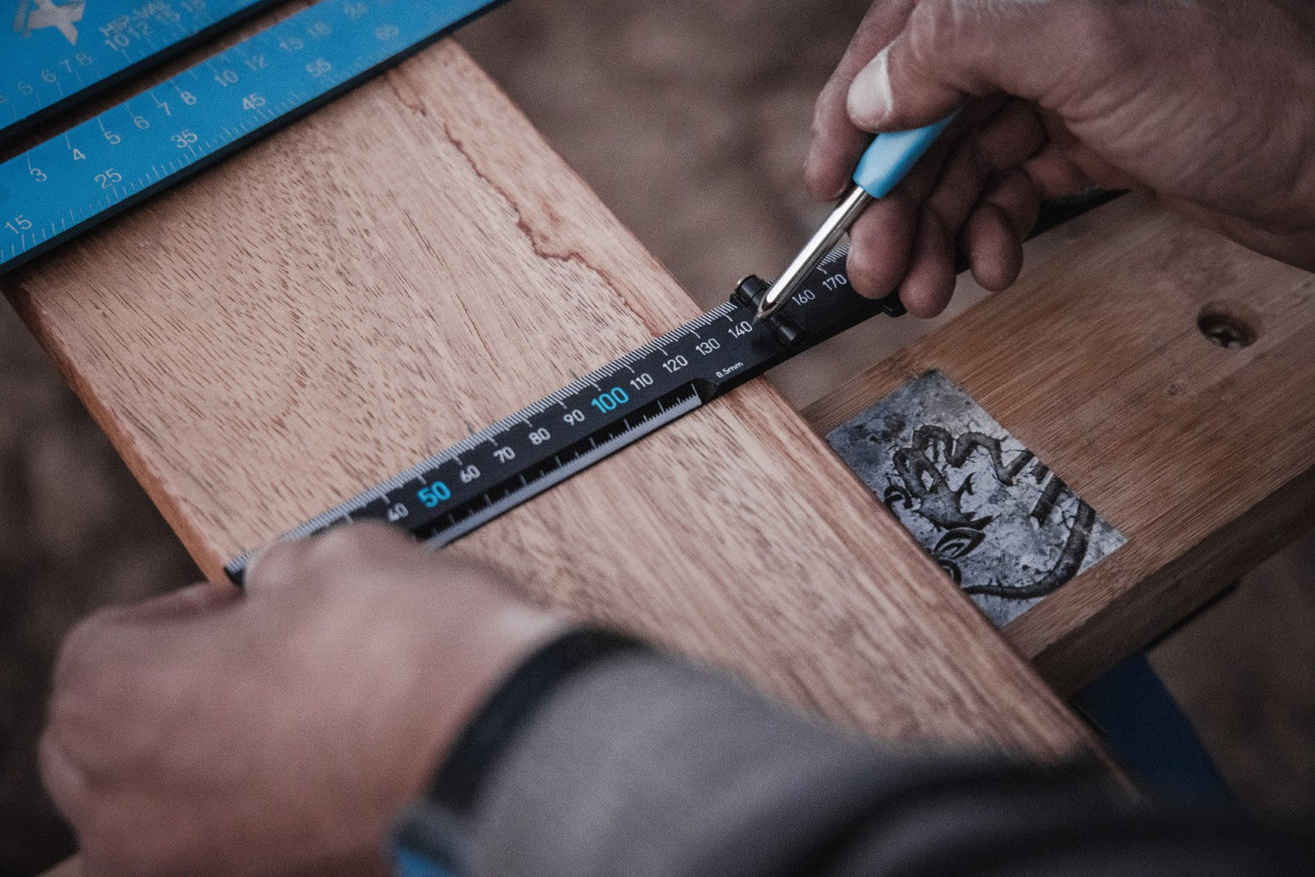 Pro Metric Tuff Rule Black - 600mm