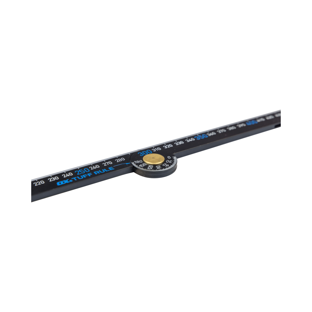 Pro Metric Tuff Rule Black - 600mm