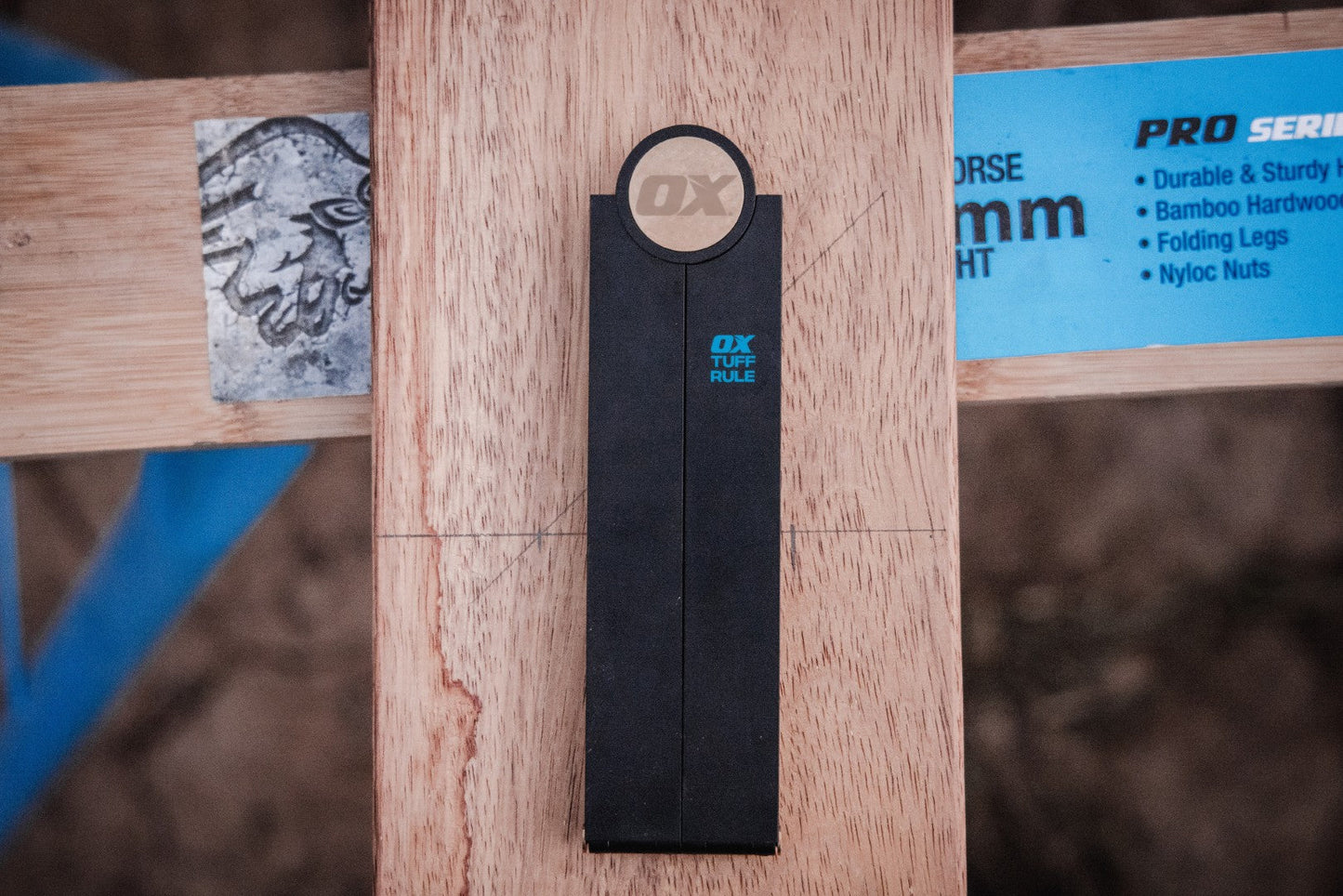 Pro Metric Tuff Rule Black - 600mm